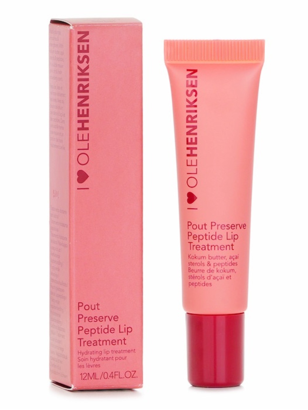 Ole Henriksen POUT PRESERVE PEPTIDE LIP TREATMENT: Strawberry Sorbet